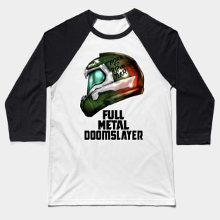 Full Metal Doomslayer v2 Baseball T-Shirt